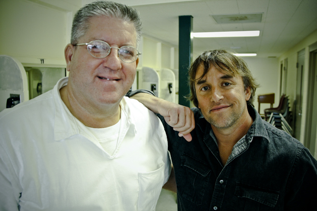 Richard Linklater and Bernie Tiede